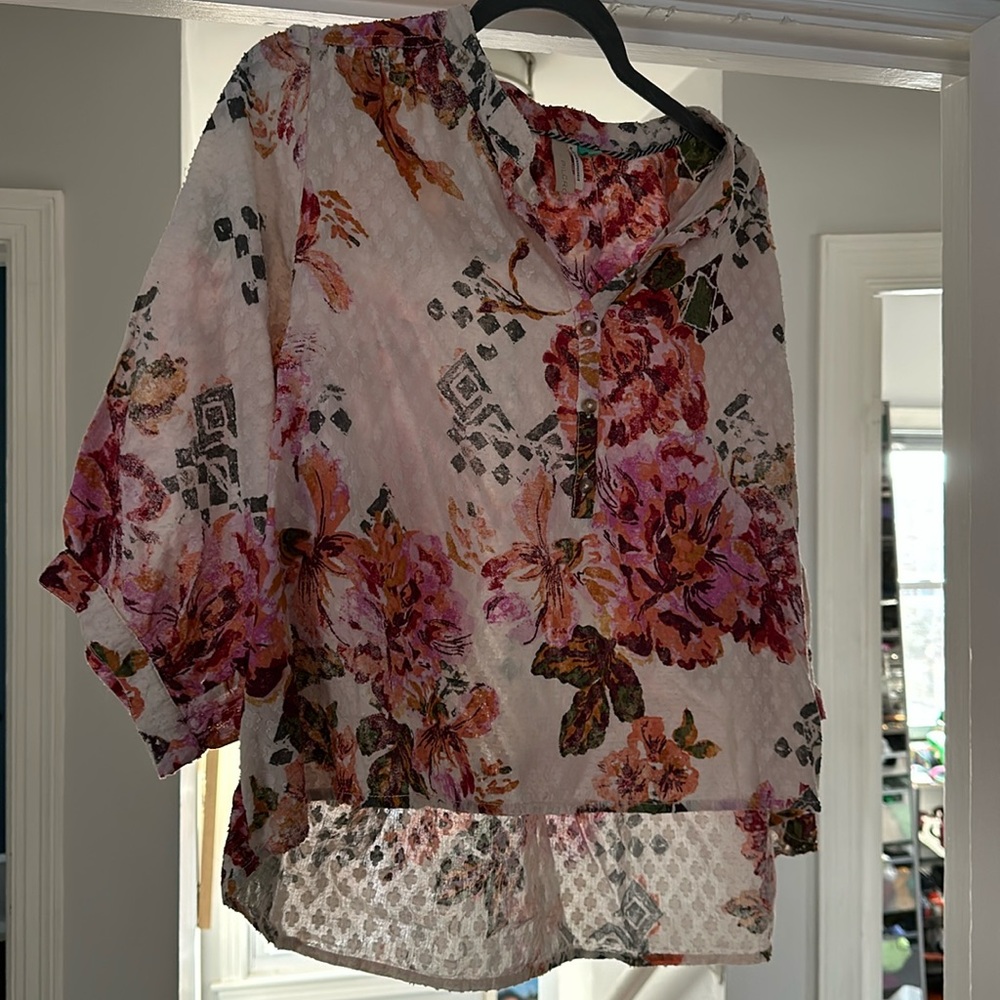 Anthropologie cotton top